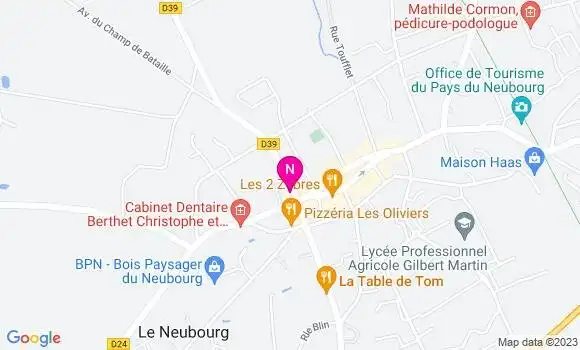 Localisation Mtre Pelletier Anne Christine