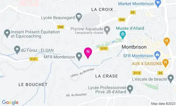 Localisation Mtre Borel Maryline