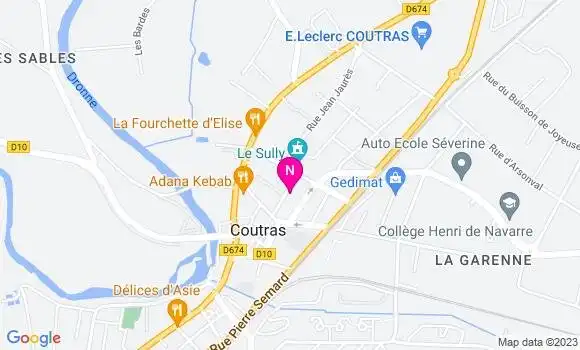 Localisation Mtre Guilhot Gaétane