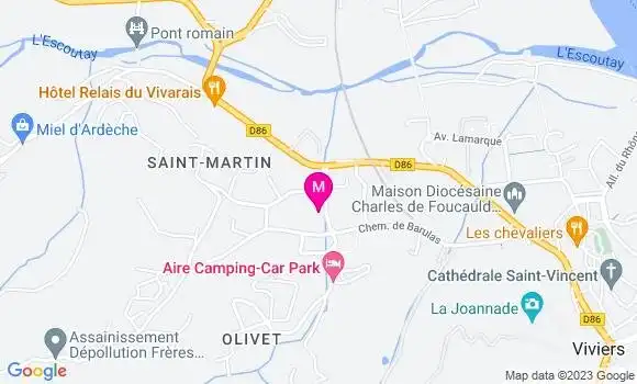 Localisation Mtre Appietto Stéphanie