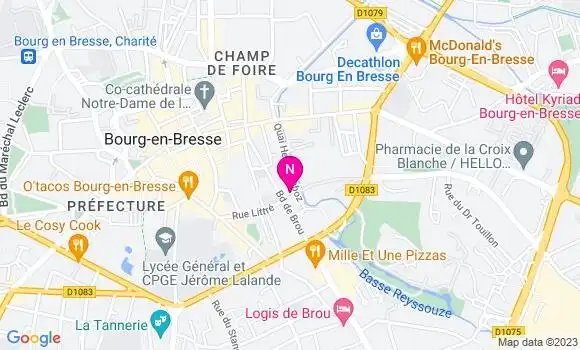 Localisation Mtre Masure Grégoire