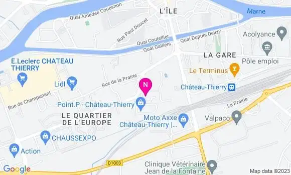 Localisation Mtre Micheli Marc Antoine