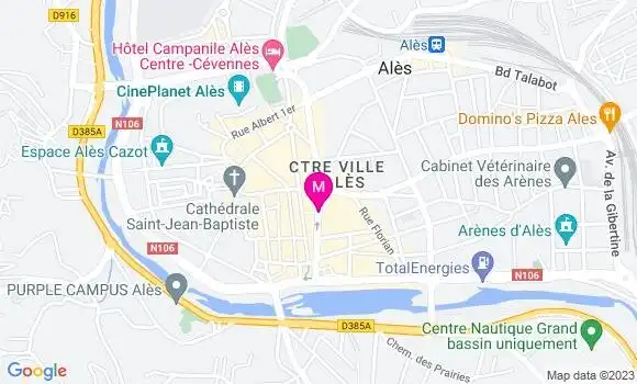 Localisation Mtre Ruiz Nathalie