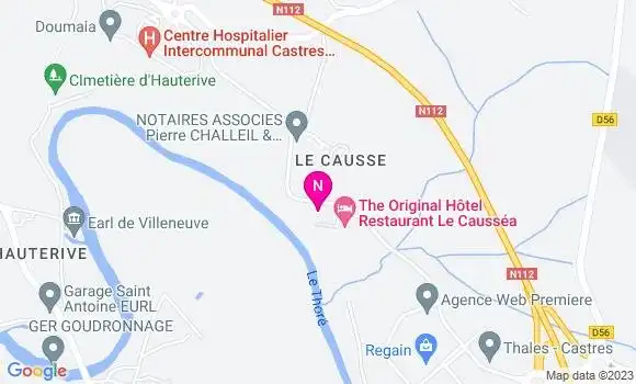 Localisation Mtre Orcan Leslie