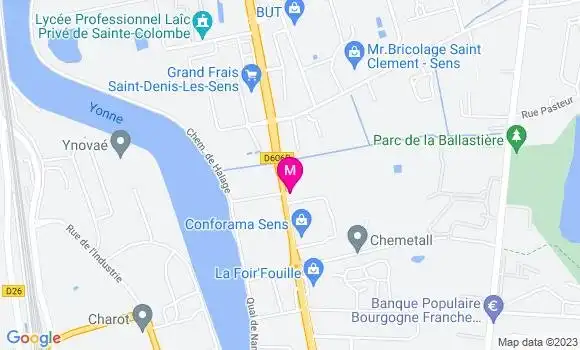 Localisation Mtre Arnaud Emmanuel