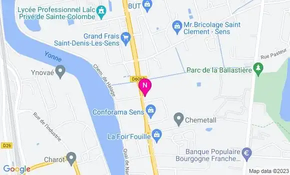 Localisation Mtre Dugrossy Christophe