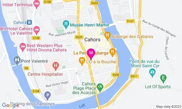Localisation Mtre Ardil Brigitte