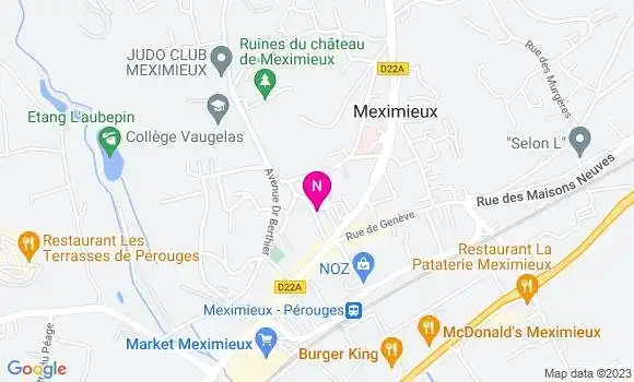 Localisation Mtre Milan Sylvain