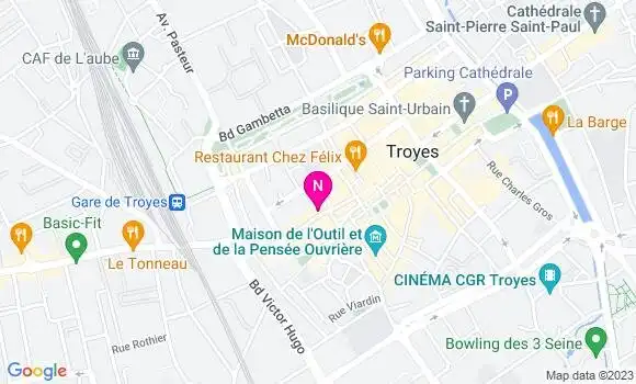 Localisation Mtre Euller David