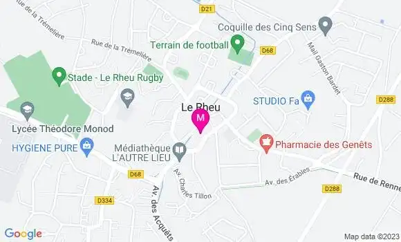 Localisation Mtre Le Couls Jean François