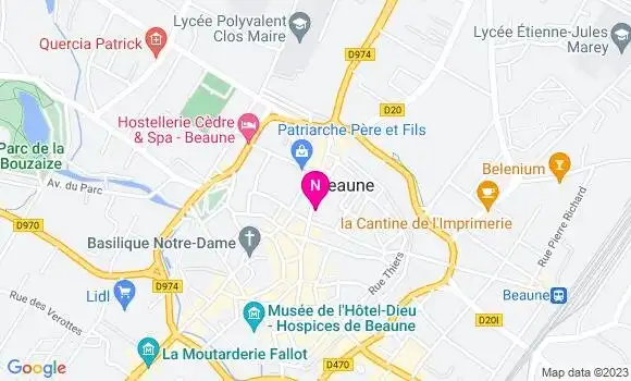 Localisation Mtre Neyret Aude