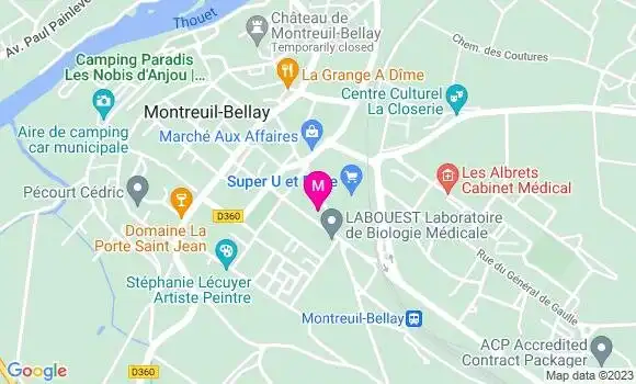 Localisation Mtre Jubert Victor