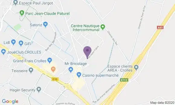 Localisation Mtre Peysson Hervé