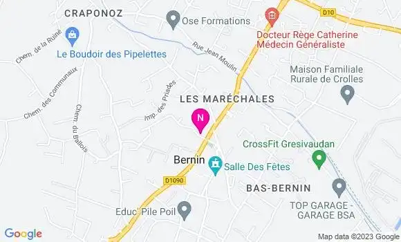 Localisation Mtre Paget Morena
