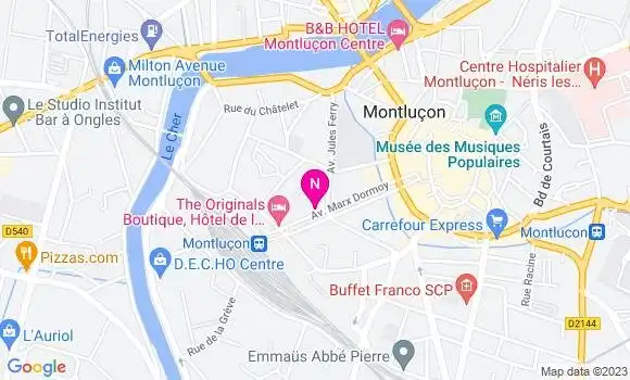Localisation Mtre Perche Véronique