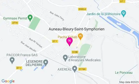 Localisation Mtre Jourdin Benoît