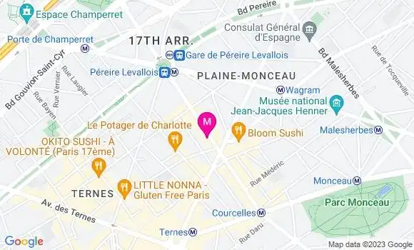 Localisation Mtre Levi Florence