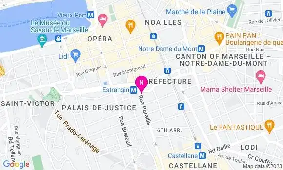 Localisation Mtre Cal Aurélie