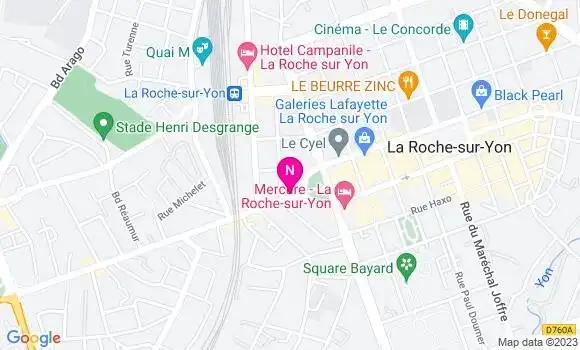 Localisation Mtre Mainguenaud Aurélien