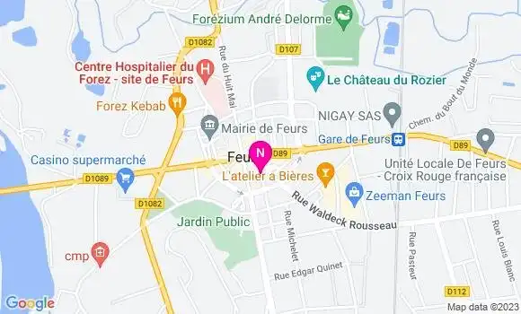 Localisation Mtre Jouve Frédéric