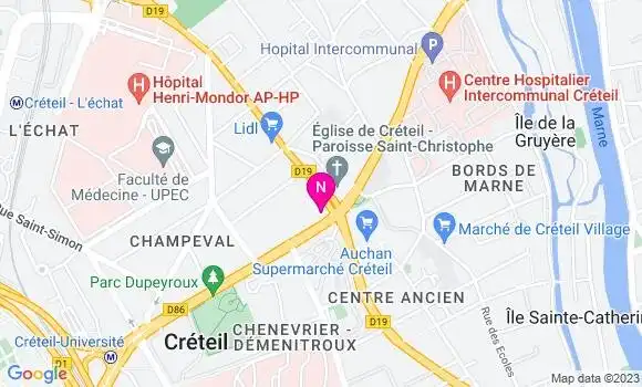 Localisation Mtre Chemla Eric