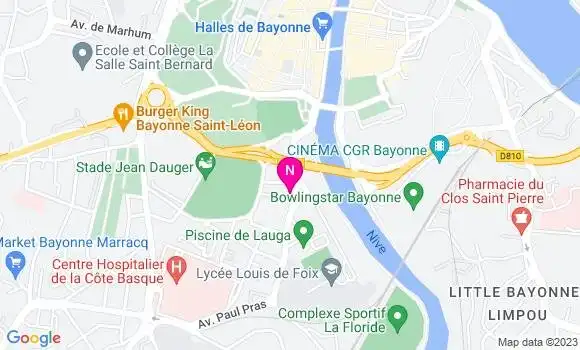 Localisation Mtre Jauregui Maritchu