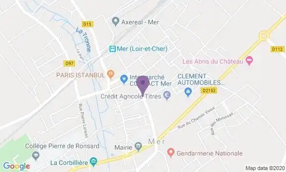 Localisation Mtre Munier Cyril