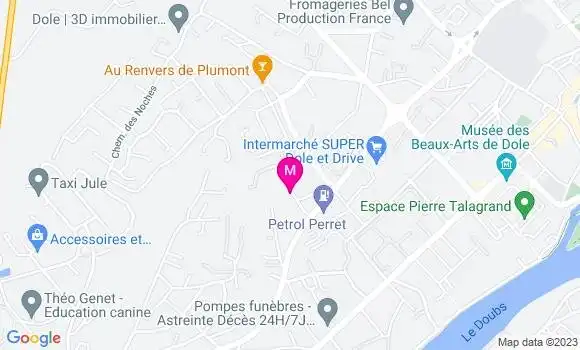 Localisation Mtre Barthen Marc