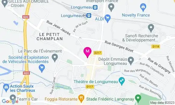 Localisation Mtre Malterre Auriacombe Frédérique