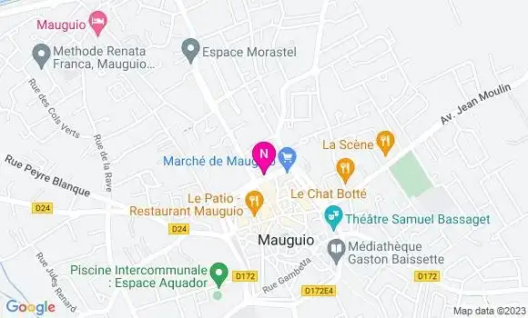 Localisation Mtre Paule Laura