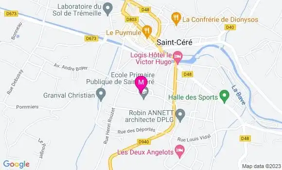 Localisation Mtre Decaux Claire