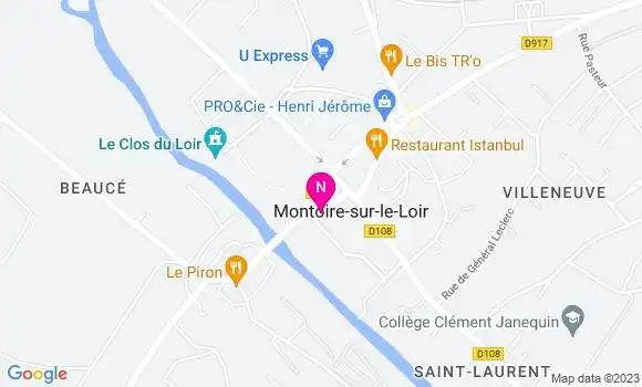Localisation Mtre Briant Virginie