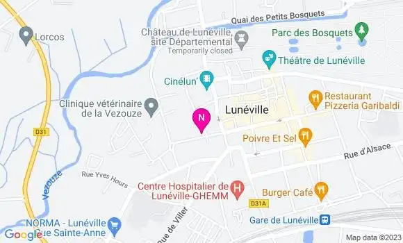 Localisation Mtre Jeancolas Delphine