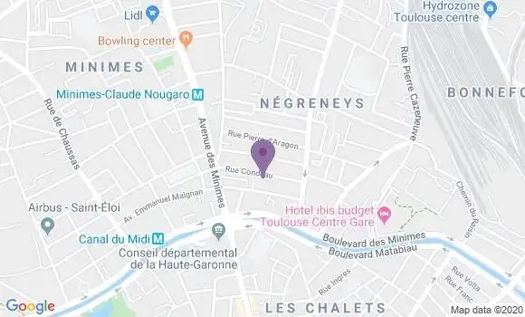 Localisation Mtre Mas Jean Paul