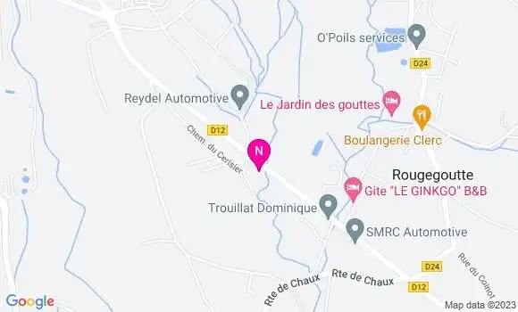 Localisation Mtre Trouillat Isabelle