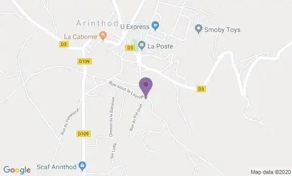 Localisation Mtre Meynial Desmare Isabelle