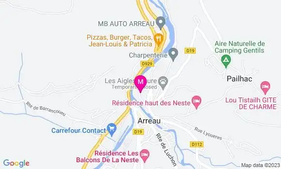 Localisation Mtre Navarrot Sylvie