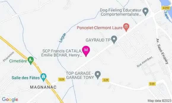 Localisation Mtre Marty Cécile