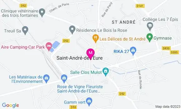 Localisation Mtre Lefevre Jérôme