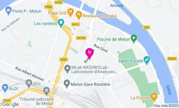 Localisation Mtre Aubry François