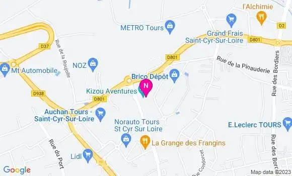 Localisation Mtre Chevron Sepchat Claire