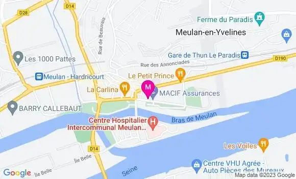 Localisation Mtre Thibault Vincent