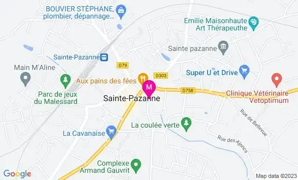 Localisation Mtre Menguy Leslie