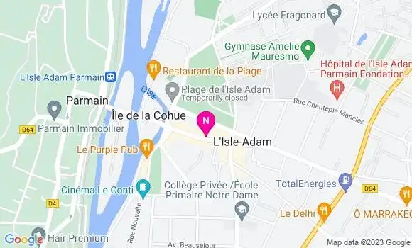 Localisation Mtre Lefevre Charles