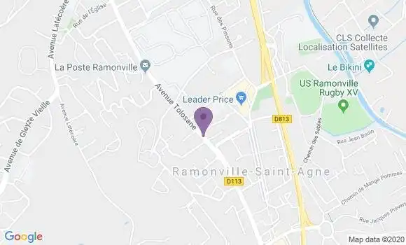 Localisation Mtre Rives Hélène