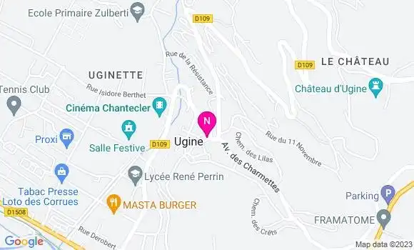 Localisation Mtre Masson Chrystelle