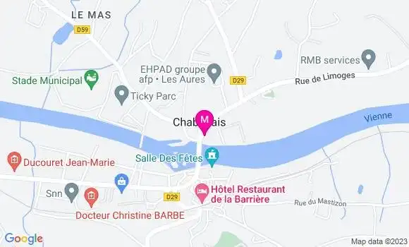 Localisation Mtre Baillet Dupin Séverine