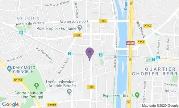 Localisation Mtre Pasteur Emmanuelle