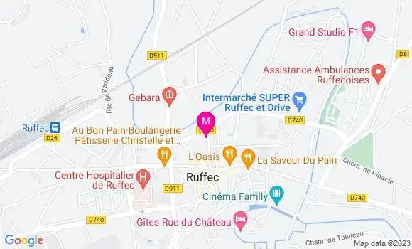 Localisation Mtre Geoffroy Fabrice