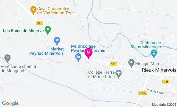 Localisation Mtre Lanta Catherine
